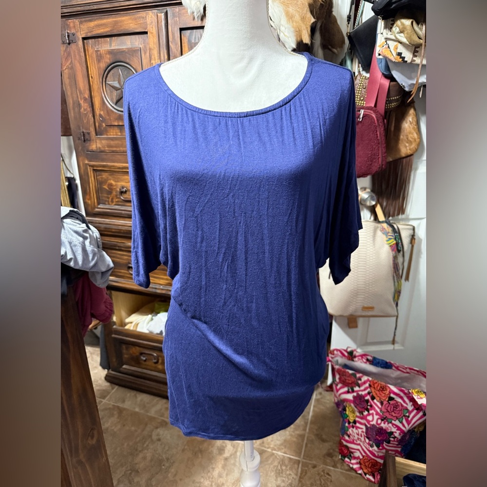 Blue Tunic Top
